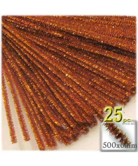 Chenille Sparkly Stems Pipe Cleaner 20-in (50-cm) 25-pc Black $16.44 - Craft Pipe Cleaners