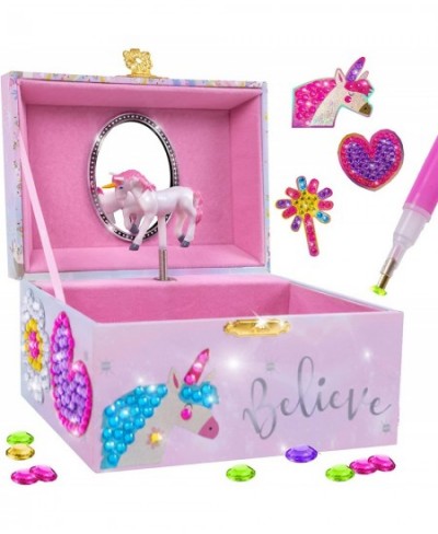 Gem Diamond Painting Unicorn Jewelry Music Box Arts and Crafts Kit for Girls Gifts Ages 5 6 7 8 9 10 Years Old $25.43 - Kids'...