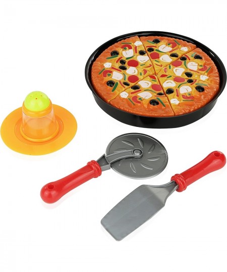 11 Piece Pizza Set for Kids Play Food Toy Set Great for a Pretend Pizza Party Fast Food Cooking and Cutting Play Set Toy. $23...