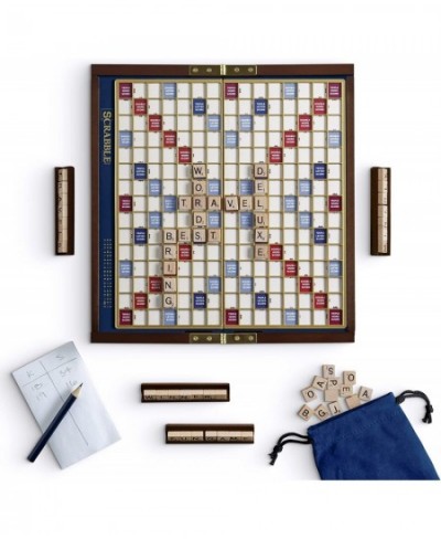 Men's Scrabble Deluxe Travel Edition $65.30 - Board Games