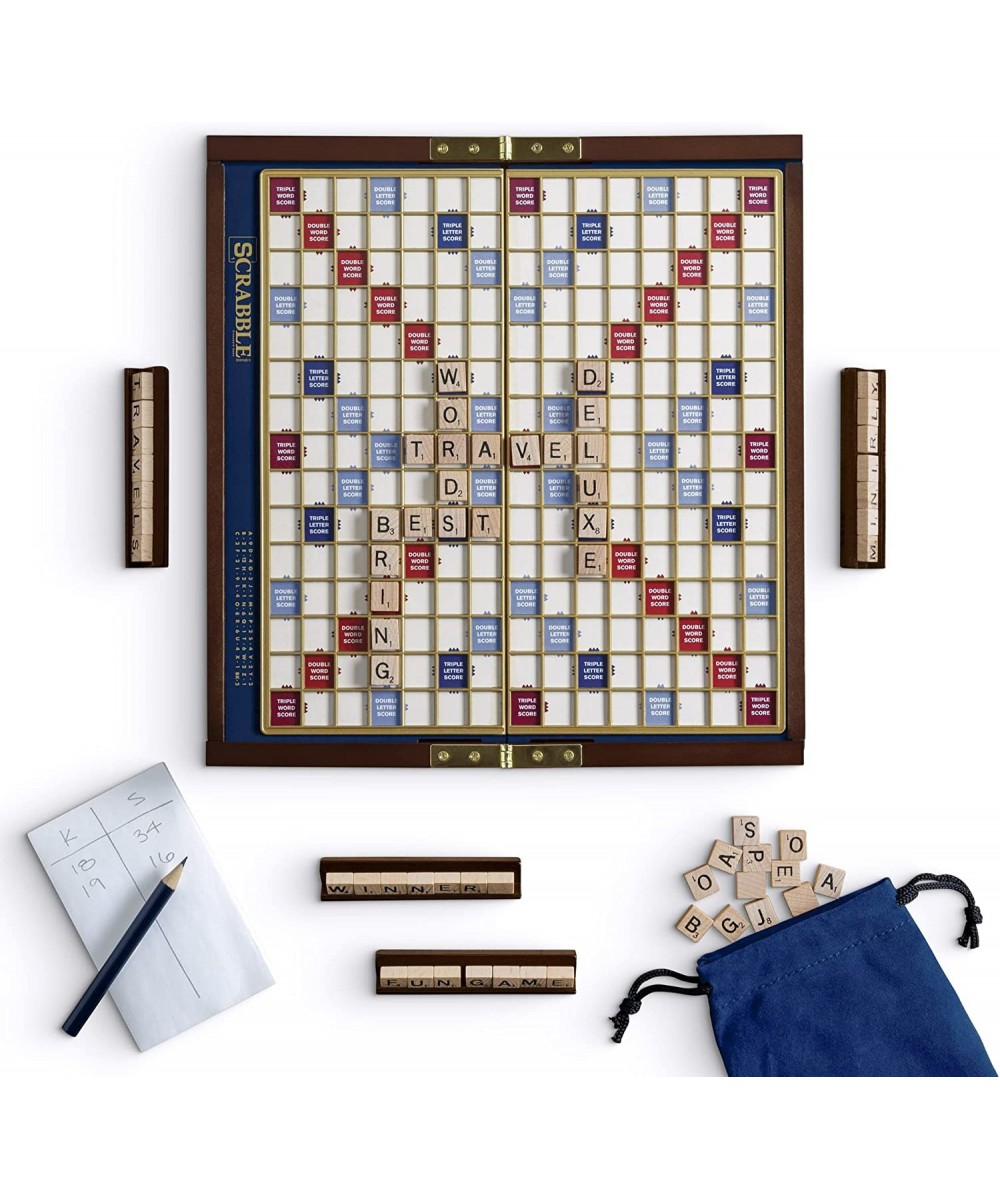 Men's Scrabble Deluxe Travel Edition $65.30 - Board Games