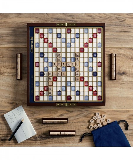 Men's Scrabble Deluxe Travel Edition $65.30 - Board Games