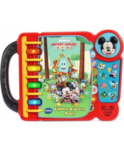 Disney Mickey Mouse Funhouse Explore and Learn Book $62.03 - Electronic Learning & Education Toys