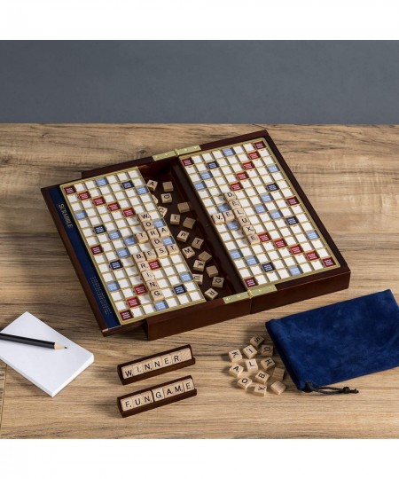 Men's Scrabble Deluxe Travel Edition $65.30 - Board Games