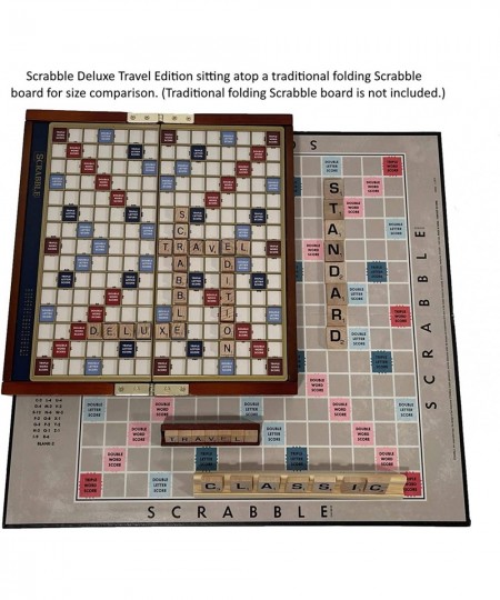 Men's Scrabble Deluxe Travel Edition $65.30 - Board Games