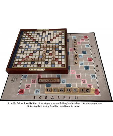 Men's Scrabble Deluxe Travel Edition $65.30 - Board Games