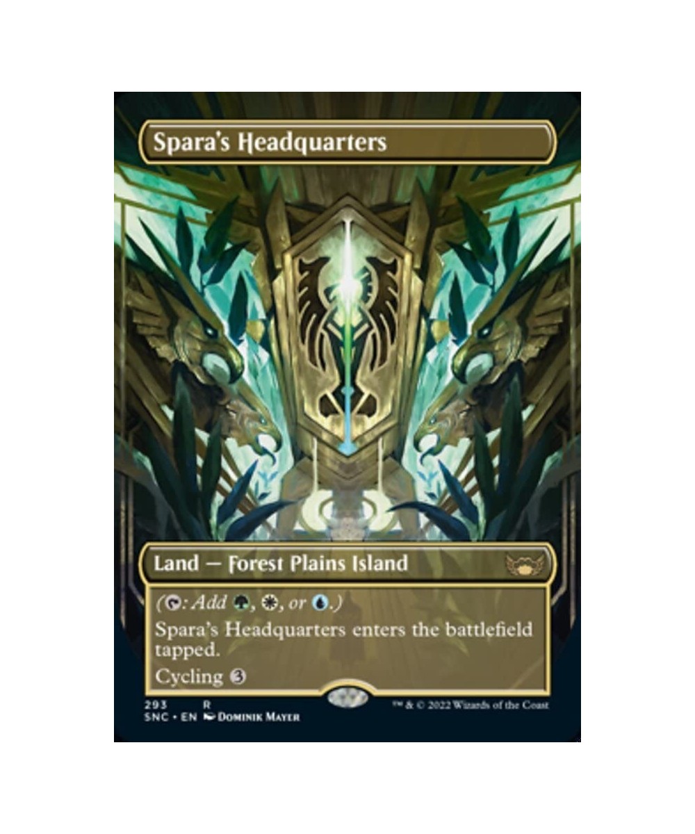 Magic: the Gathering - Spara's Headquarters (293) - Borderless - Streets of New Capenna $33.84 - Trading Cards & Accessories