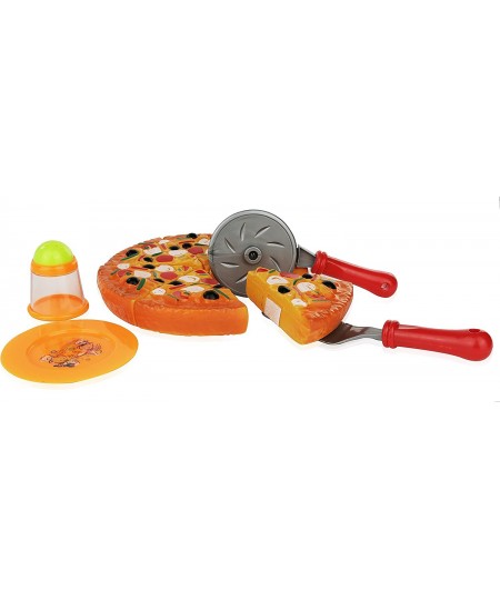 11 Piece Pizza Set for Kids Play Food Toy Set Great for a Pretend Pizza Party Fast Food Cooking and Cutting Play Set Toy. $23...