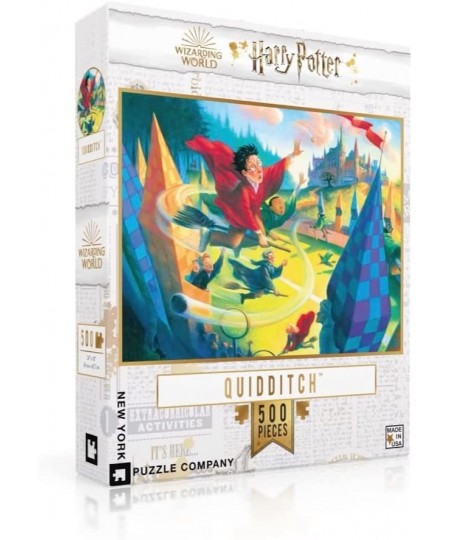 Harry Potter Quidditch 500-500 Piece Jigsaw Puzzle $46.81 - Jigsaw Puzzles