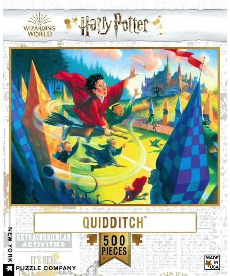 Harry Potter Quidditch 500-500 Piece Jigsaw Puzzle $46.81 - Jigsaw Puzzles