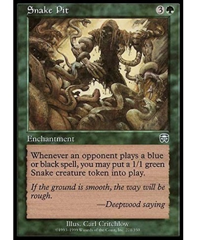 Snake Pit - Mercadian Masques $12.75 - Card Games