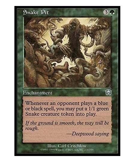 Snake Pit - Mercadian Masques $12.75 - Card Games