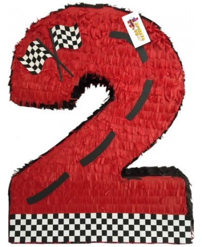 Red Race Car Theme Number Two Pinata 20" Tall $64.21 - Piñatas