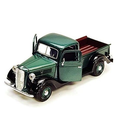 1937 Ford Pickup Truck Green 1:24 Diecast Car $37.79 - Kids' Play Trucks