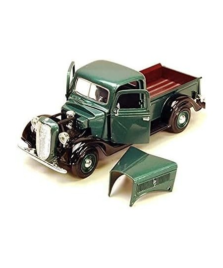 1937 Ford Pickup Truck Green 1:24 Diecast Car $37.79 - Kids' Play Trucks