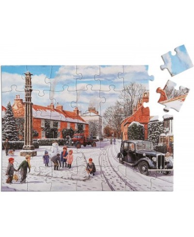 Large Piece Puzzles for Seniors 35 Piece Winter Snow Jigsaw Puzzle Dementia Products for Elderly $39.82 - Jigsaw Puzzles