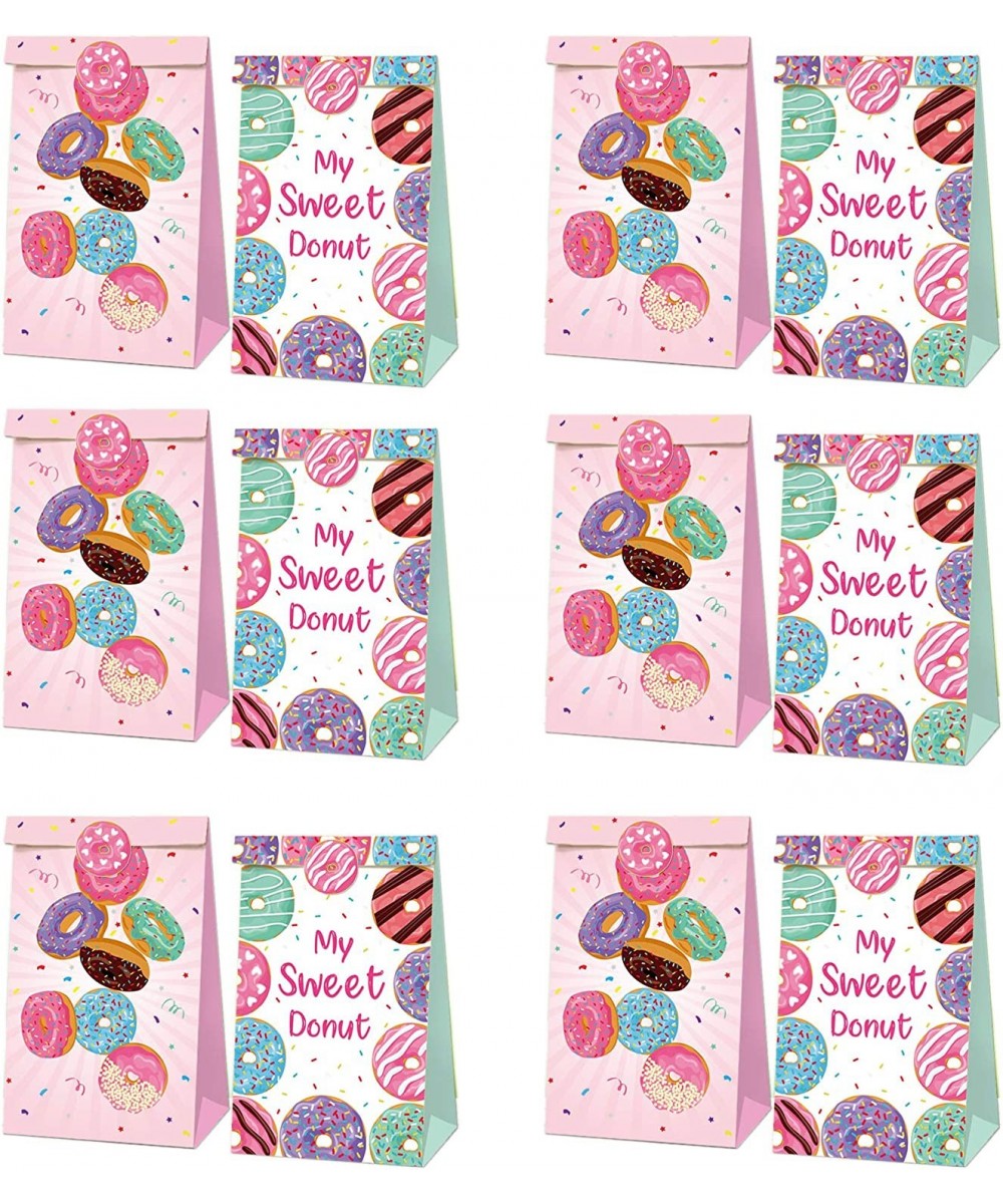 12 PCS Donut Party Goodie Bags/Party Favor Bags - Birthday Party Supplies Favors Decorations $19.45 - Kids' Party Favor Sets