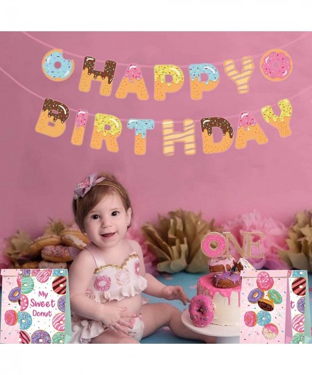 12 PCS Donut Party Goodie Bags/Party Favor Bags - Birthday Party Supplies Favors Decorations $19.45 - Kids' Party Favor Sets