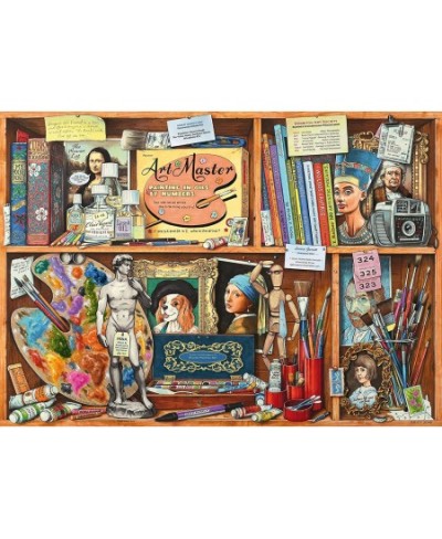 Artist's Cabinet 1000 Piece Jigsaw Puzzle for Adults - 14997 - Every Piece is Unique Softclick Technology Means Pieces Fit To...