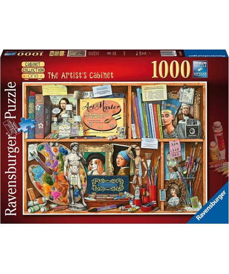 Artist's Cabinet 1000 Piece Jigsaw Puzzle for Adults - 14997 - Every Piece is Unique Softclick Technology Means Pieces Fit To...