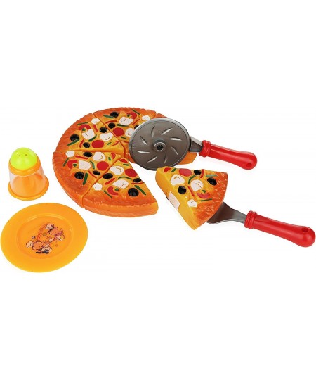 11 Piece Pizza Set for Kids Play Food Toy Set Great for a Pretend Pizza Party Fast Food Cooking and Cutting Play Set Toy. $23...