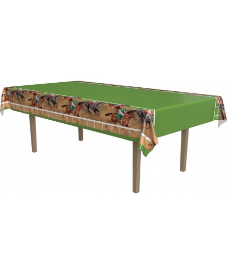 Sports Party Plastic Tablecover 3 ct (Horse Racing) $44.13 - Kids' Party Tablecovers