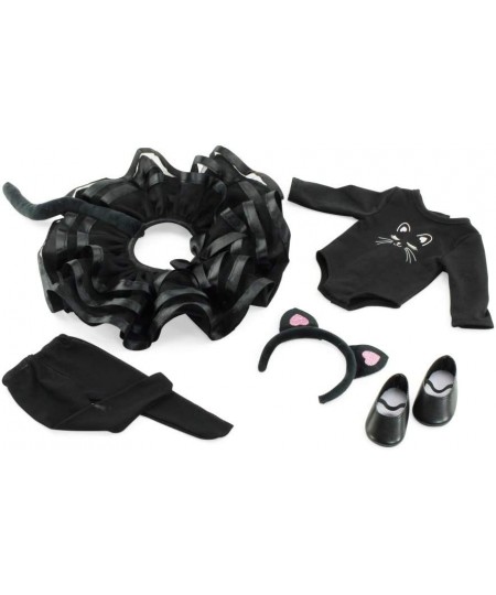 18 Inch Doll Clothes & Accessory Gift Set Toy Kids Girls | New Improved! | 18" Doll 5 PC Black Cat Costume Includes Cat Ears ...