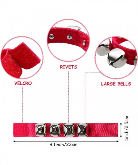 24 Pieces Christmas Band Wrist Bells Bracelets Musical Ankle Bells Rhythm Instrument Percussion Party Favors (Red Green) $63....