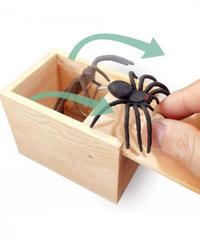 Rubber Spider Prank Surprise Box Handcrafted Wooden Surprise Box Fun Practical Surprise Joke Boxes SpiderBox-Single $18.49 - ...