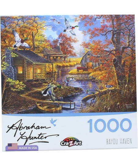 LPF Bayou Haven 1000 pc Jigsaw Puzzle by Artist: Abraham Hunter $26.49 - Jigsaw Puzzles