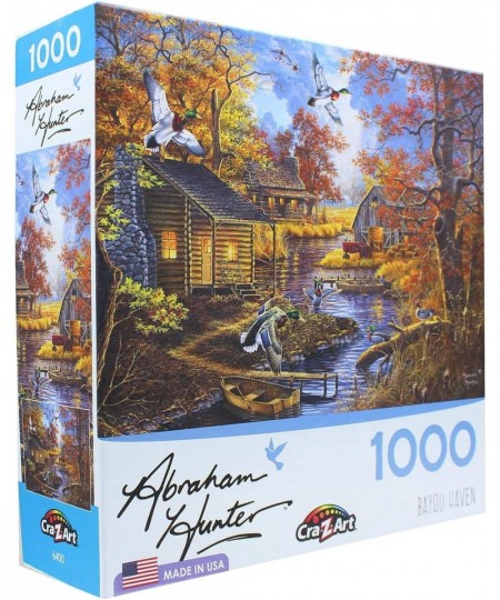 LPF Bayou Haven 1000 pc Jigsaw Puzzle by Artist: Abraham Hunter $26.49 - Jigsaw Puzzles