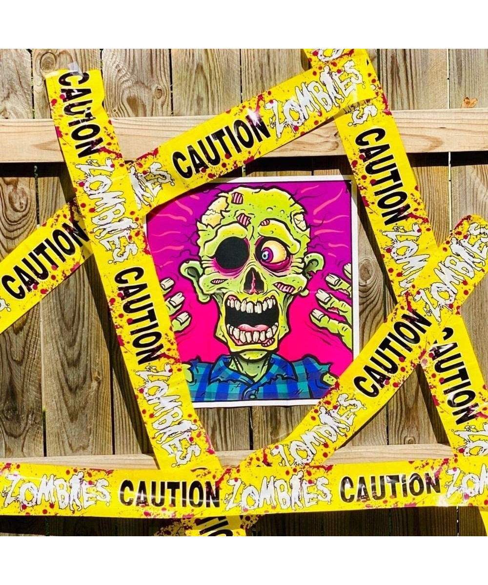 Pin the eyeball on the Zombie game and Zombie Caution tape $20.28 - Gags & Practical Joke Toys