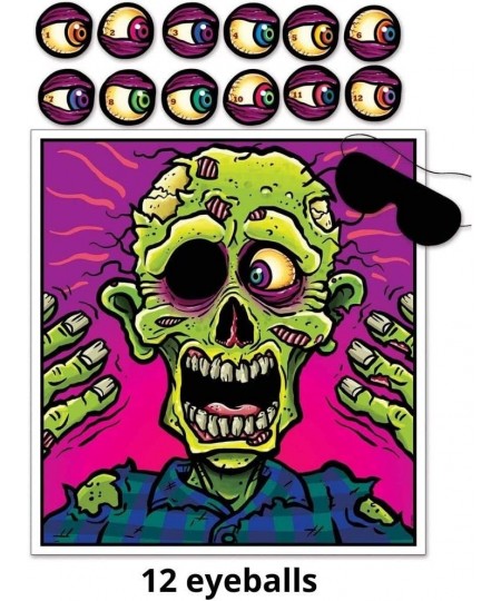 Pin the eyeball on the Zombie game and Zombie Caution tape $20.28 - Gags & Practical Joke Toys