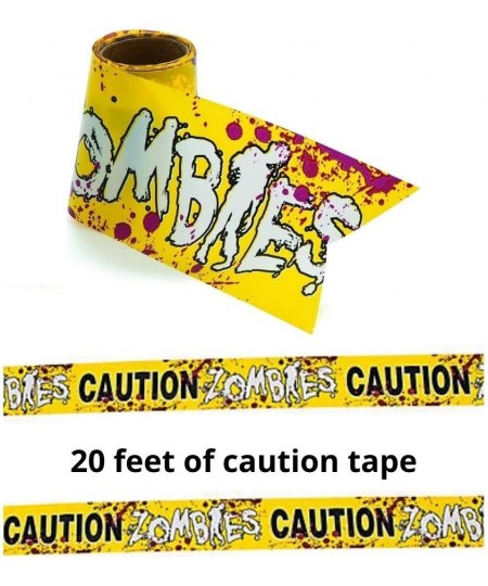 Pin the eyeball on the Zombie game and Zombie Caution tape $20.28 - Gags & Practical Joke Toys