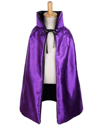 Satin Cape for Little Kids' Reversible Cloak with Hat Helloween Costume $26.69 - Kids' Costumes