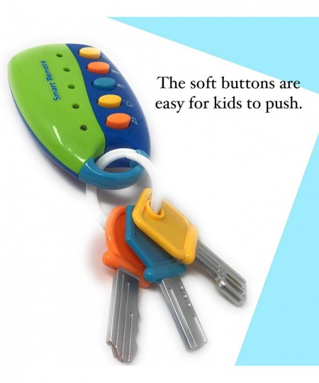 Smart Remote Car Key Toy for Baby Infant or Toddler | Musical Keychain For Kids $20.67 - Baby Musical Toys