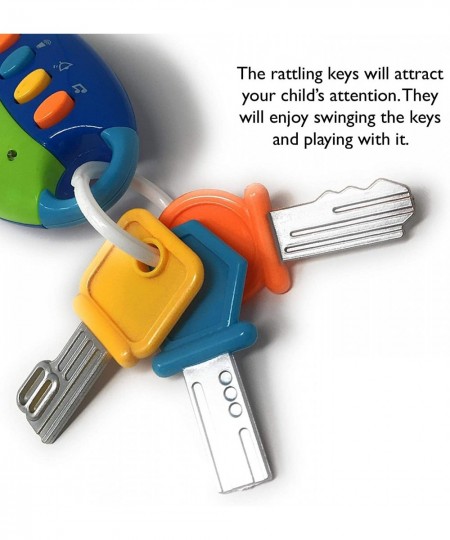 Smart Remote Car Key Toy for Baby Infant or Toddler | Musical Keychain For Kids $20.67 - Baby Musical Toys