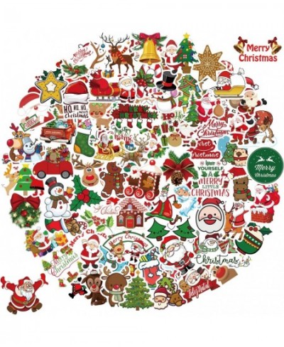 Christmas Stickers 100 Pack Water Proof Vinyl Waterproof Holiday Party Stickers Holiday Gifts for Kids and Teens $14.30 - Kid...