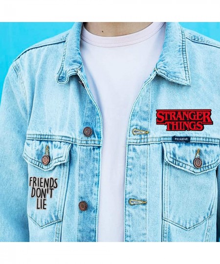 Stranger Things Stickers Stranger Things Patches Bundle - 6 Pc Stranger Things Party Merchandise Set Stranger Things Decal fo...