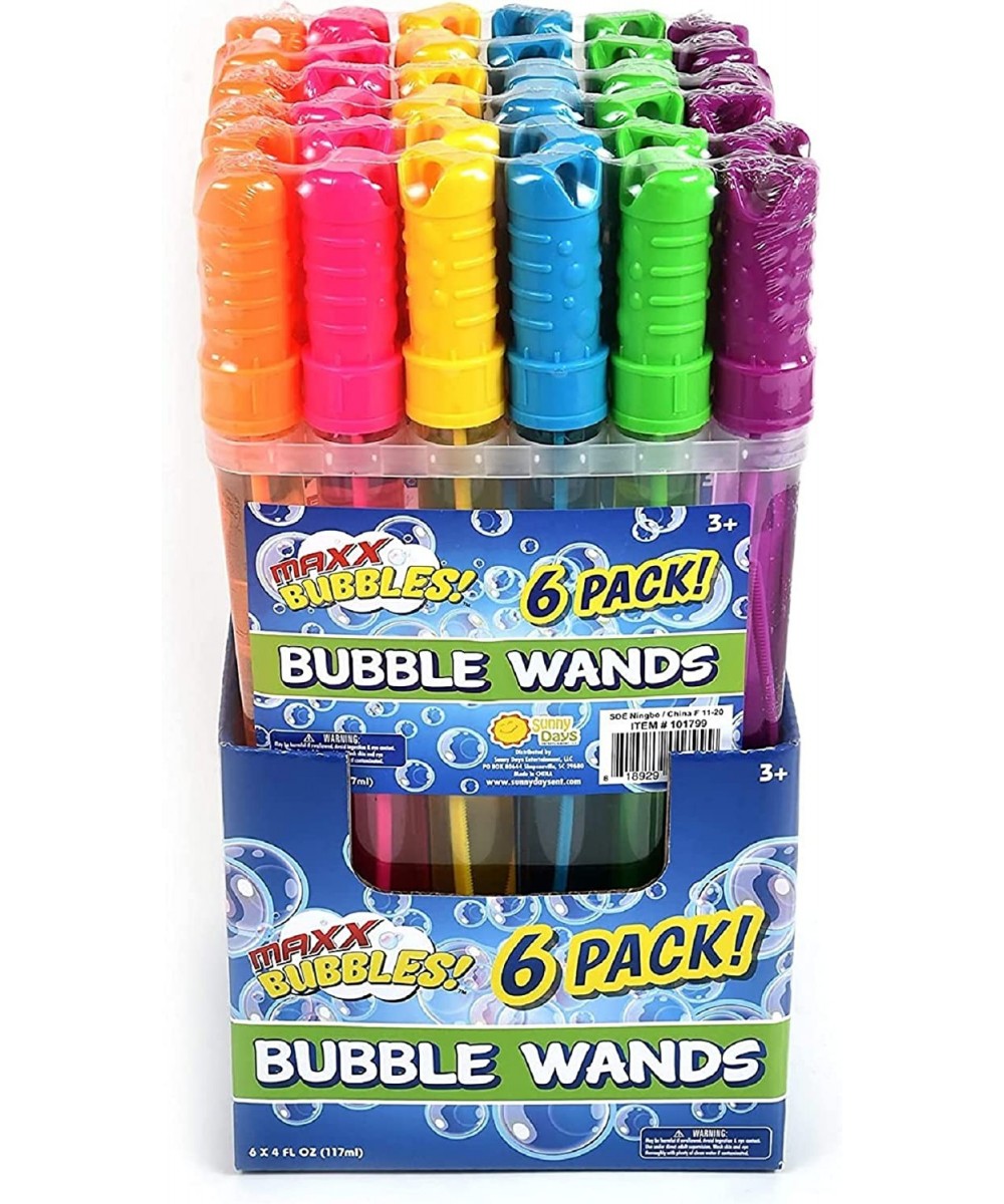 Maxx Bubbles 4oz Bubble Wands – 6 Pack Bubble Wand Toy | Summer Fun Outdoor Birthday Party Favors for Kids 101799 $14.37 - Bu...