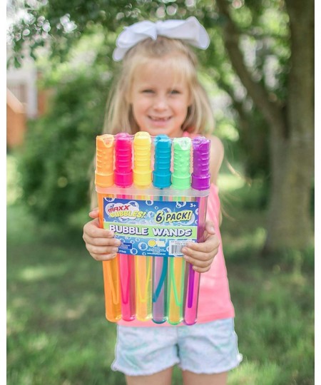 Maxx Bubbles 4oz Bubble Wands – 6 Pack Bubble Wand Toy | Summer Fun Outdoor Birthday Party Favors for Kids 101799 $14.37 - Bu...