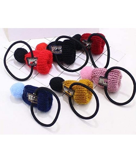 10 Pieces Mini Knitting Wool Yarn Hats for Miniature Work DIY Hair Accessories Crafts Cute Doll Hat Jewelry Making Phone Case...