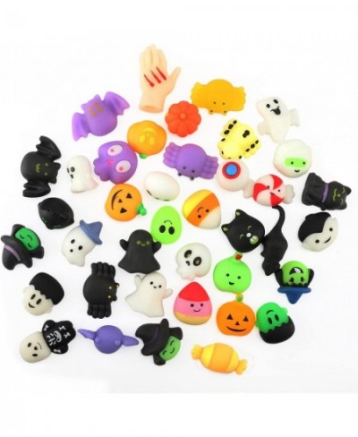 40 PCS Halloween Mochi Squishy Toys Halloween Toys in Bulk Ghost Spider Pumpkin Squishy Halloween Treat Gifts for Halloween P...