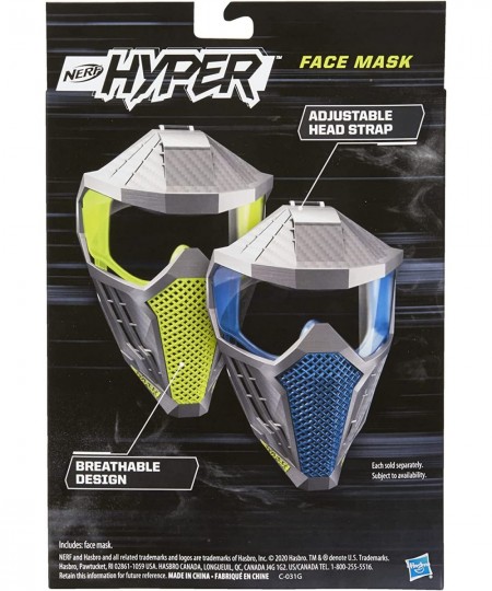 Hyper Face-Mask -- Breathable Design Adjustable Head Strap -- Blue Team Color -- Gear Up Hyper Battles -- for Teens -Adults $...