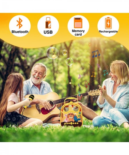 Kids Karaoke Machine for Boys with 2 Microphones Toddler Karaoke Machine for Girls Children Bluetooth Karaoke Machine Kids Ka...