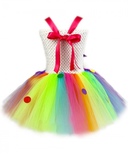 Rainbow Candy Tutu Dress for Girls 1-12 Years Lollipop Costume with Headband Birthday Halloween Carnival Party $47.29 - Kids'...