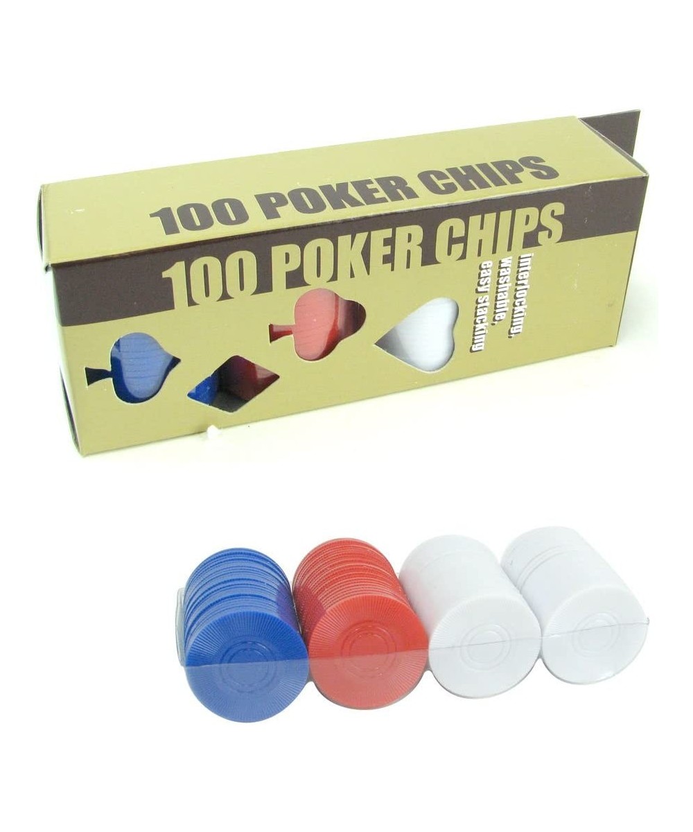 Trademark 100 Radial Poker Chip Set (Multi) $17.97 - Casino Equipment