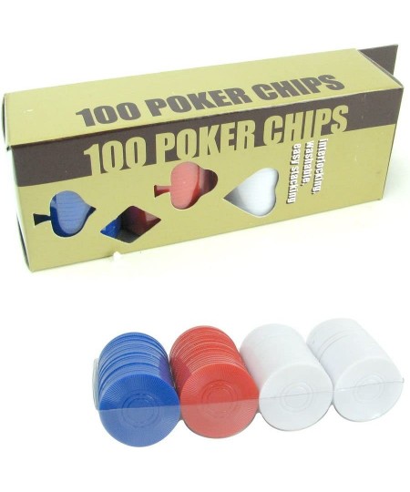 Trademark 100 Radial Poker Chip Set (Multi) $17.97 - Casino Equipment