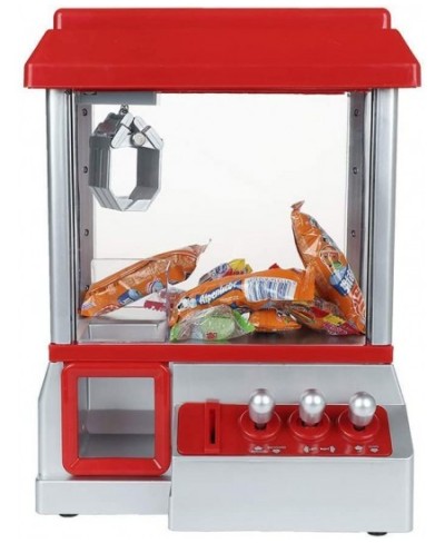 Mini Arcade Claw Machine Toy | Carnival Games Claw Electronic Claw Machine with Lights and Sound and Volume Control | Excitin...