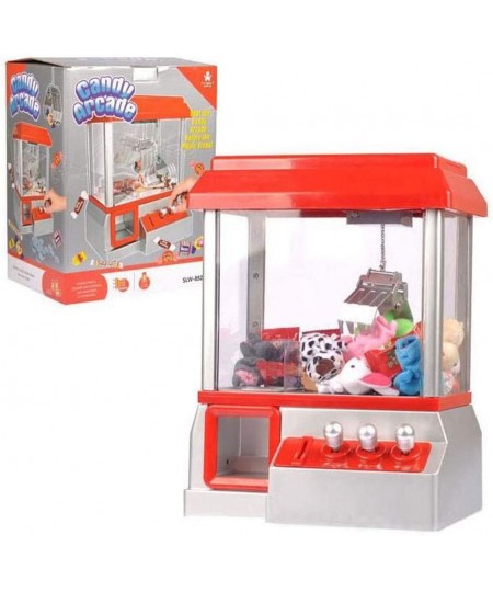 Mini Arcade Claw Machine Toy | Carnival Games Claw Electronic Claw Machine with Lights and Sound and Volume Control | Excitin...